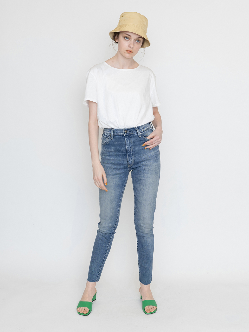 LEVI'S® MADE&CRAFTED®HIGHRISE SLIM KAGAMI MADE IN JAPAN 